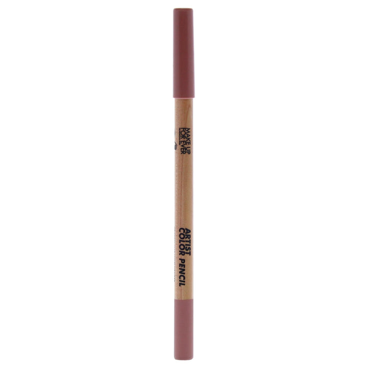 Make Up For Ever pencil front packaging showing shade and compact size for portability