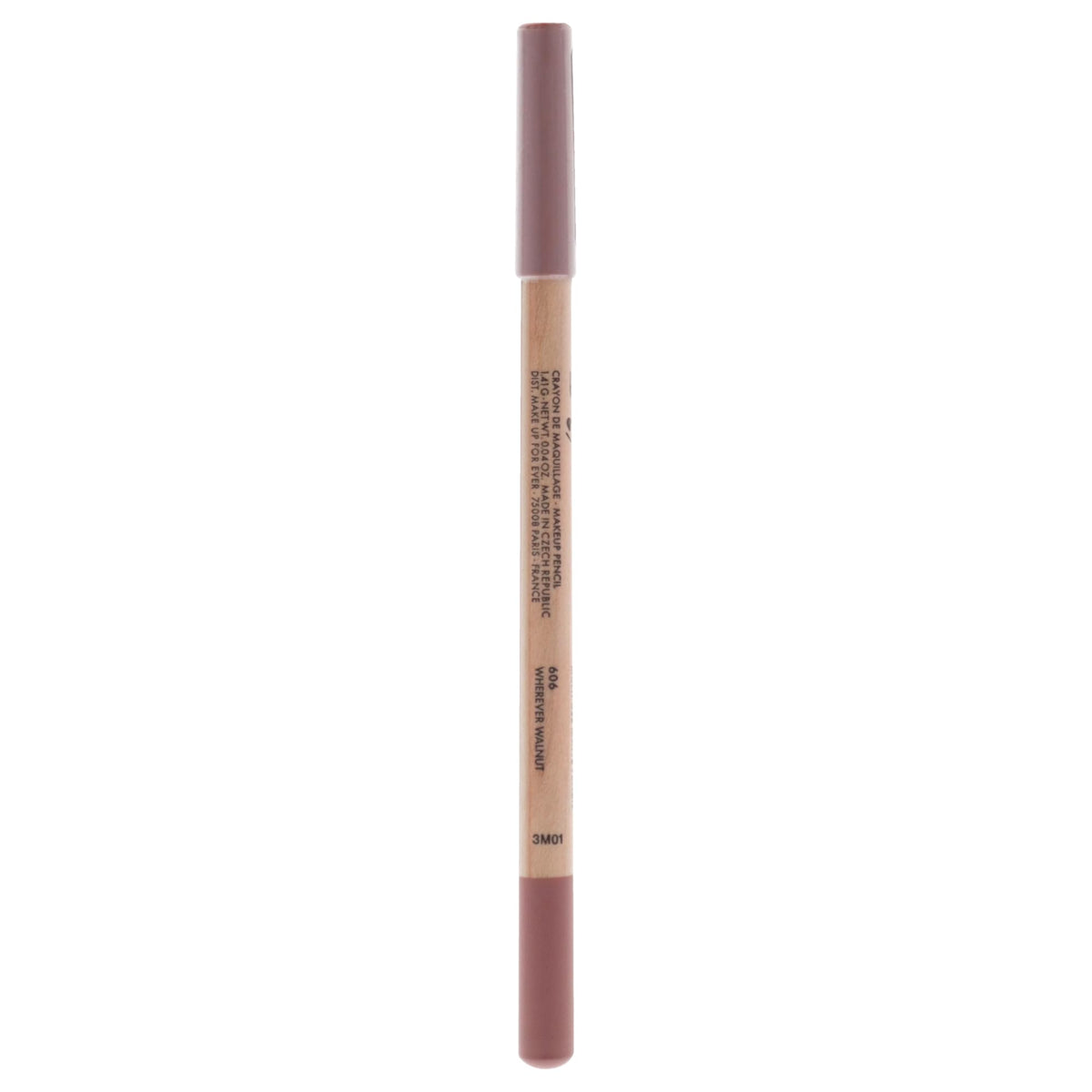 Make Up For Ever pencil applied on model demonstrating versatile use and natural finish