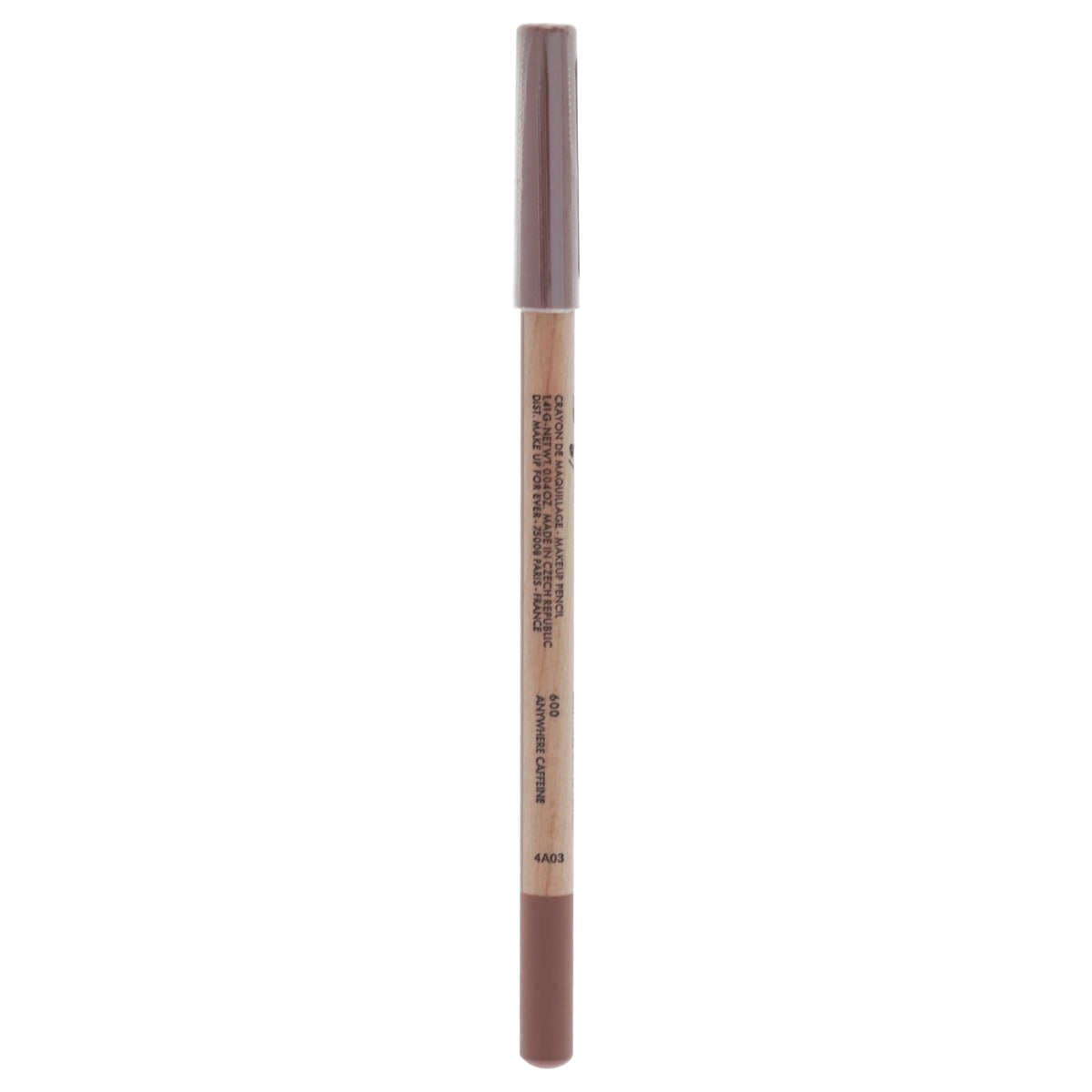 Make Up For Ever pencil in use on model demonstrating versatile application for eyes, lips, and cheeks