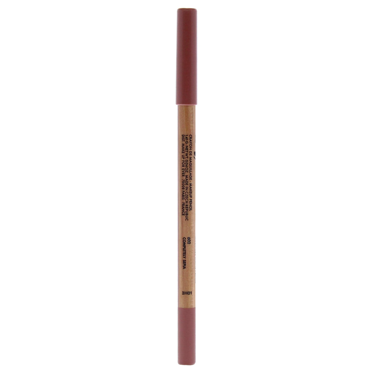 Make Up For Ever pencil used on model showing seamless blend and natural definition