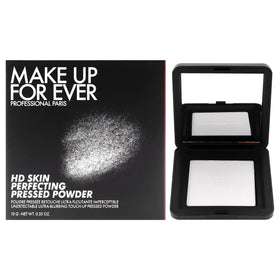 Make Up For Ever compact front view showing sleek design and portable benefit
