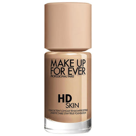 Make Up For Ever front bottle showing label and 1 oz size benefit