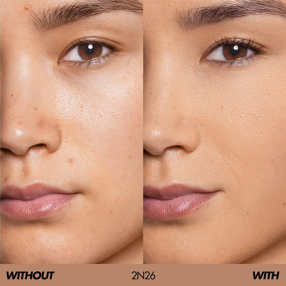 Make Up For Ever pump and cap detail for clean precise dispensing