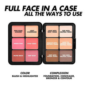 Make Up For Ever close-up cream texture swatches showing blendable, natural finish