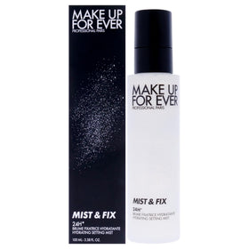 Make Up For Ever front bottle shot showing packaging and 24-hour hydrating benefit