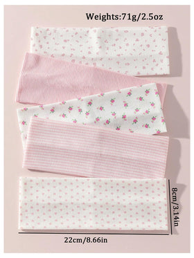 MakeMeChic printed zebra and polka-dot patterns visible on band label