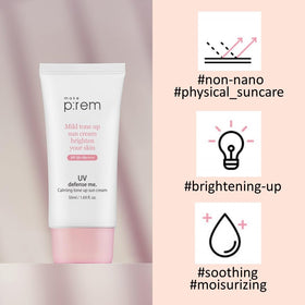 MAKE P:REM applied on hand demonstrating quick absorption and even tone improvement