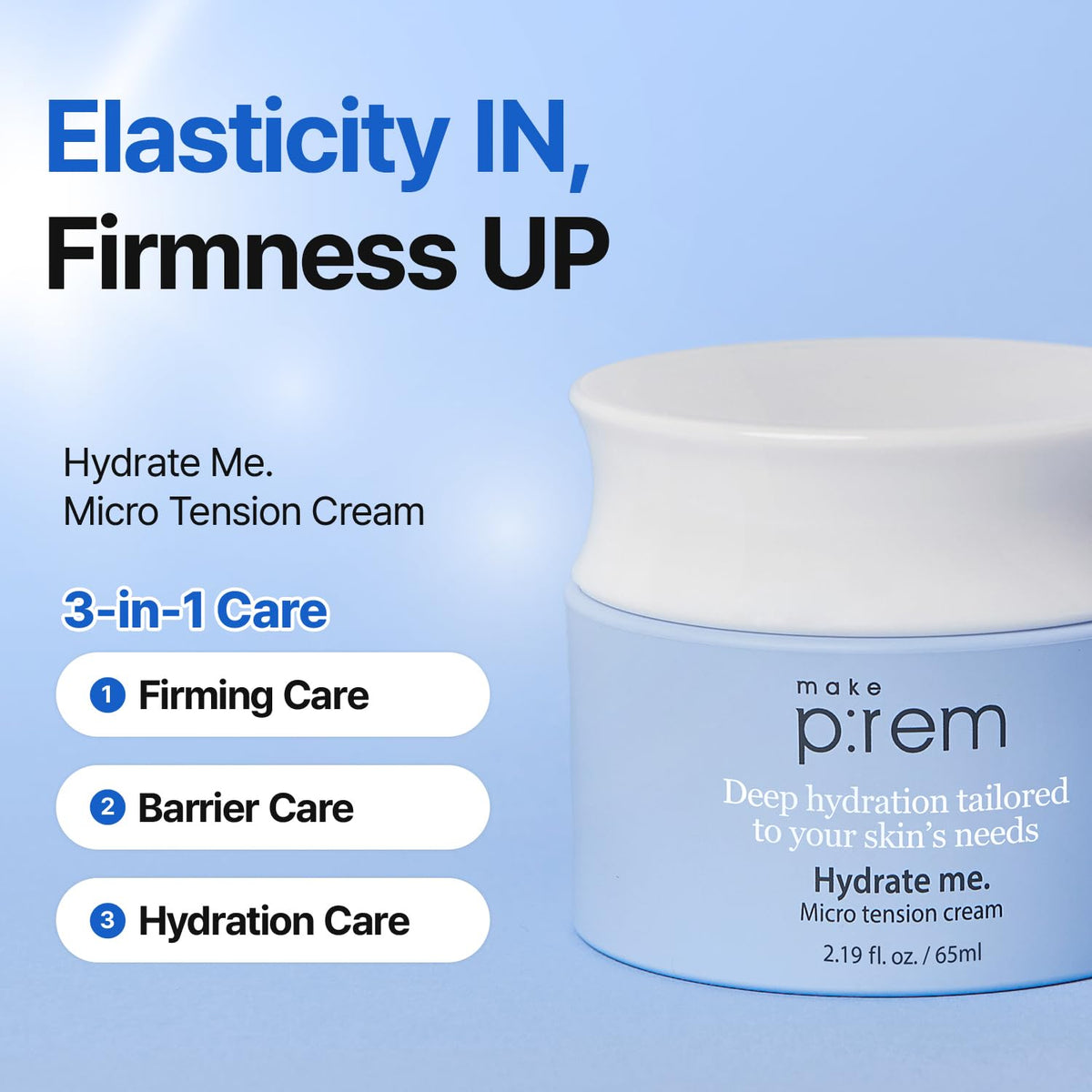 MAKE P:REM Raspberry extract close-up highlighting soothing brightening benefit