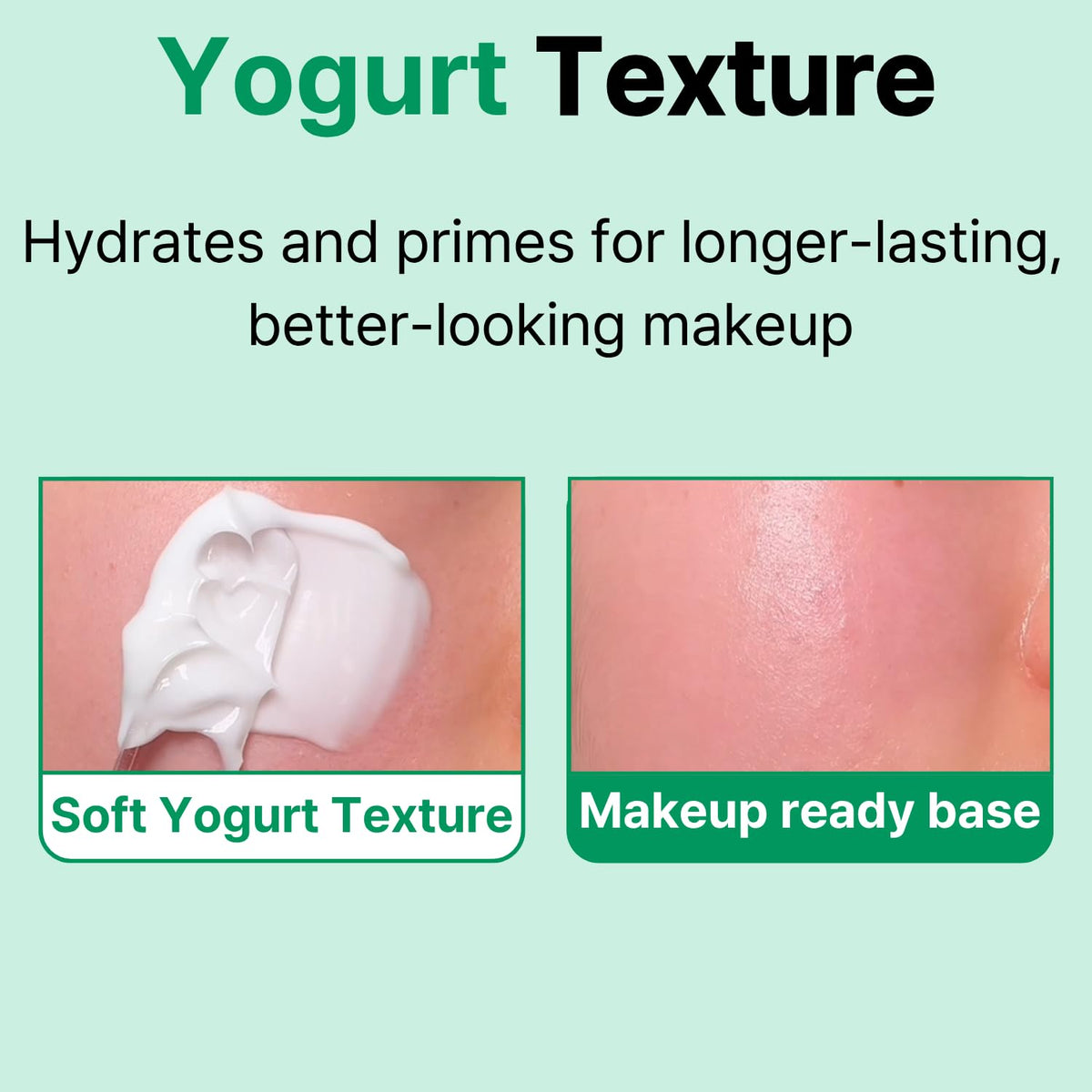 MAKEP:REM cream being smoothed onto hand demonstrating non-greasy finish