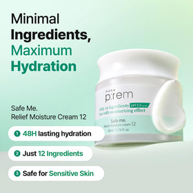 MAKEP:REM close-up of creamy yogurt-like texture highlighting quick absorption