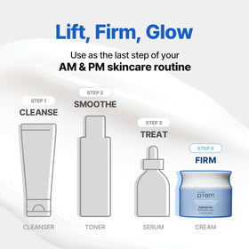 MAKE P:REM in a bathroom morning routine portraying easy layering benefit