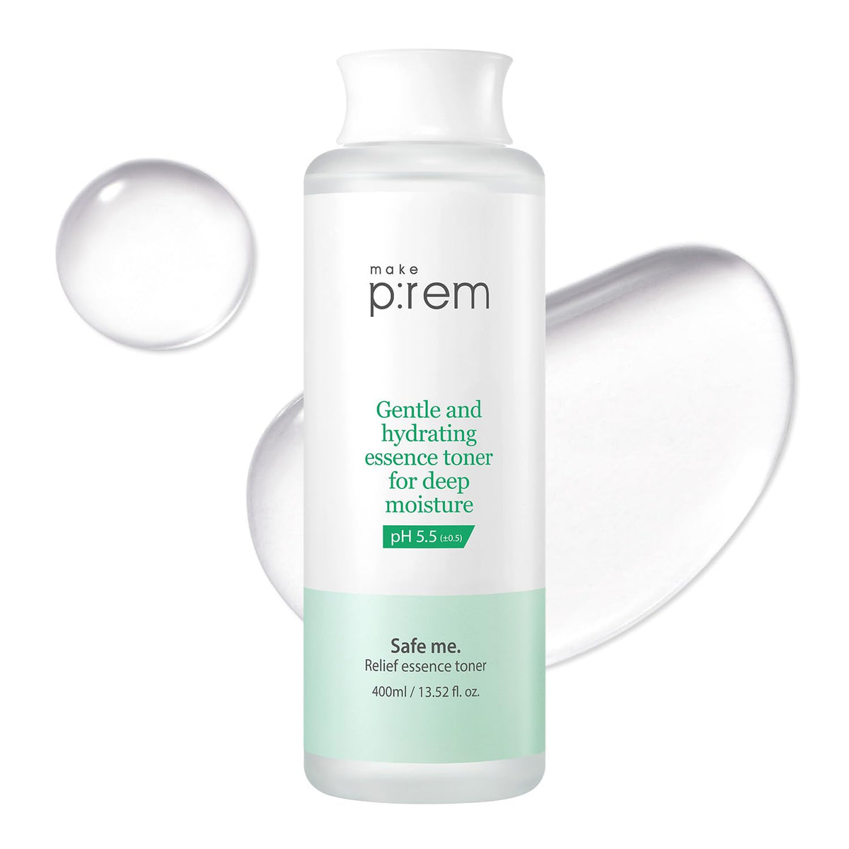 MAKEP:REM front bottle showing full 400ml packaging and label for easy identification