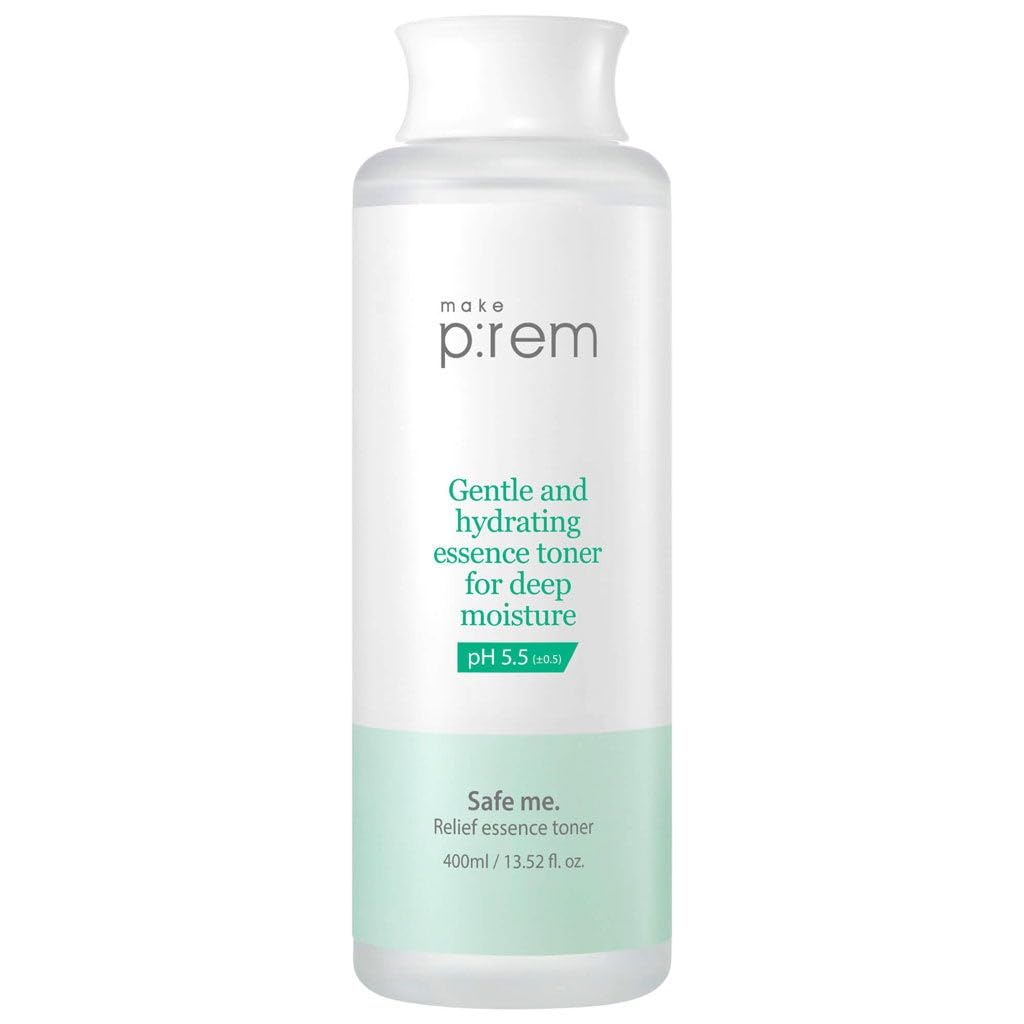 MAKEP:REM palm application showing quick-absorbing essence hydrating skin comfortably