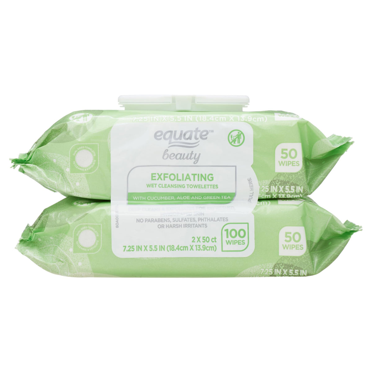 Maker Explorador textured wipe close-up revealing gentle exfoliating surface benefit