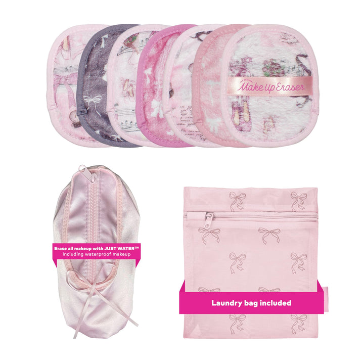 MakeUp Eraser front packaging showing seven pads and benefits