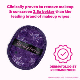 MakeUp Eraser close-up fiber texture highlighting soft, absorbent SmartErase benefit