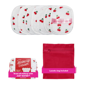 MakeUp Eraser front packaging showing Cherry Crush color and reusable benefit