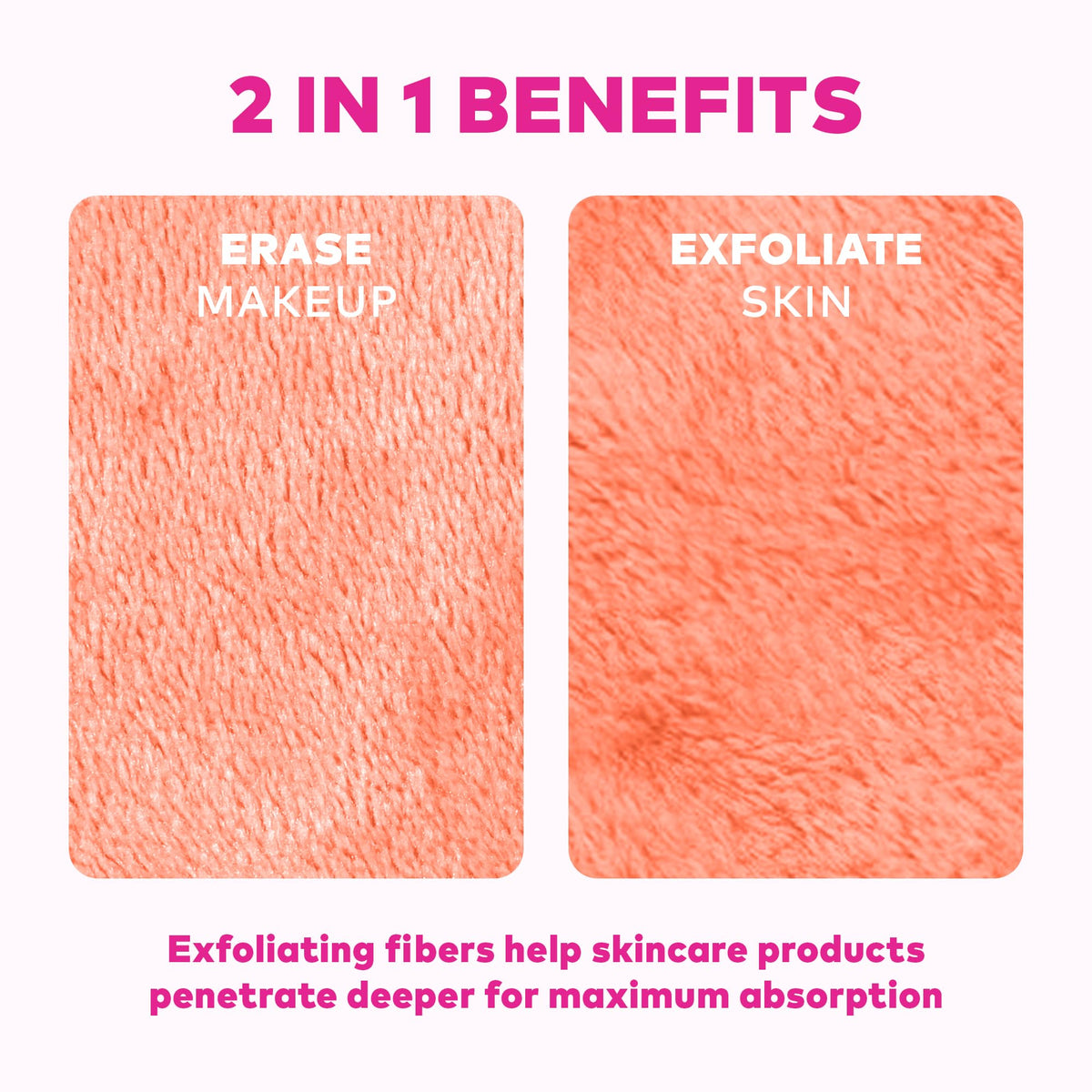 MakeUp Eraser care label and washing tips for long-lasting performance