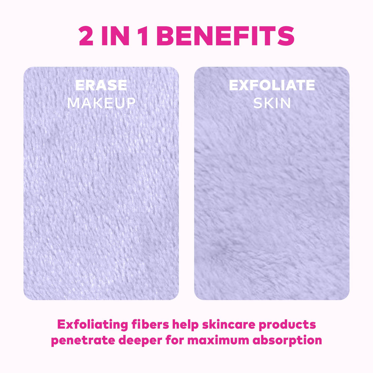 MakeUp Eraser in washing machine emphasizing machine washable and sustainable benefit