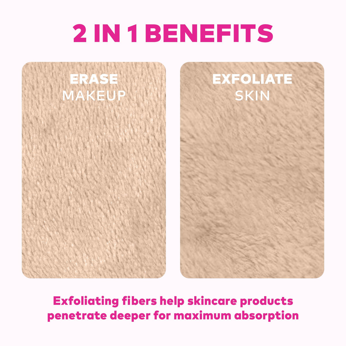 MakeUp Eraser in laundry bag ready to wash for effortless care