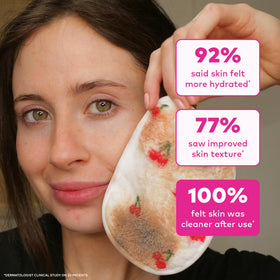 MakeUp Eraser seven pads layout for weekly rotation and reduced waste