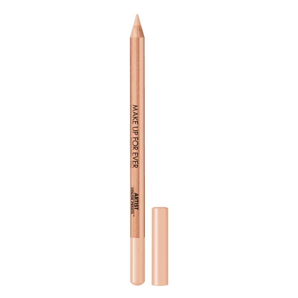 Make Up For Ever Artist Color Pencil front packaging showing shade and compact size for travel convenience