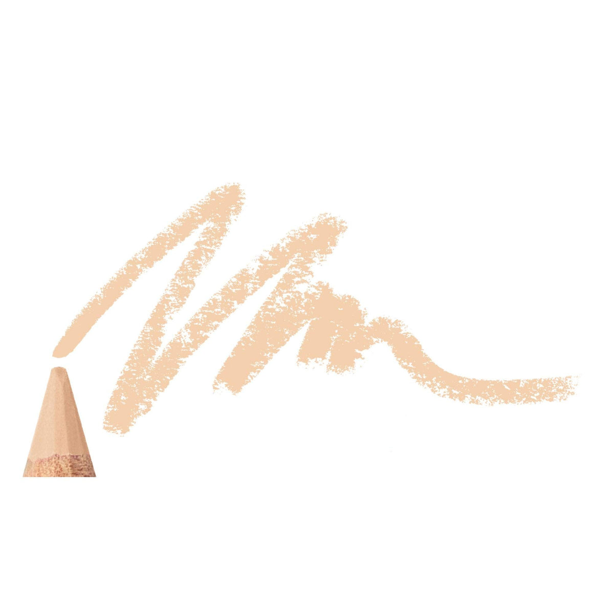 Make Up For Ever Artist Color Pencil sharpened tip close-up demonstrating creamy texture and smooth blending