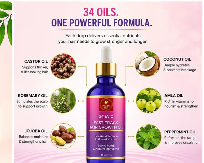MAKOF BEAUTY smoothing serum on curly hair showing frizz control and shine benefit