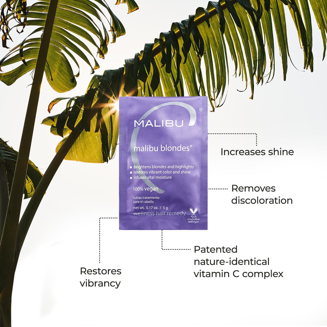 Malibu C application on wet hair demonstrating even distribution and quick salon-style results
