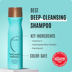 Malibu C conditioner creamy texture restoring moisture and smoothness