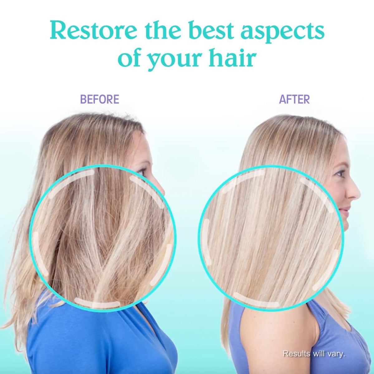 Malibu C conditioner texture pouring to show creamy, hydrating consistency