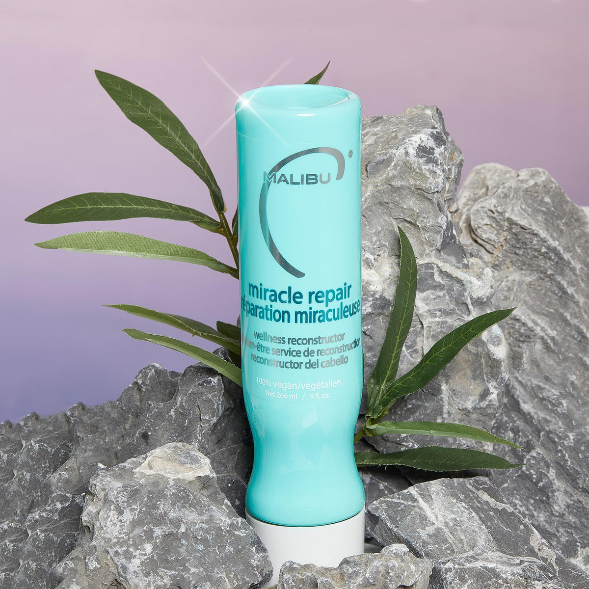 Malibu C creamy mask texture close-up showing rich emollience for deep hydration