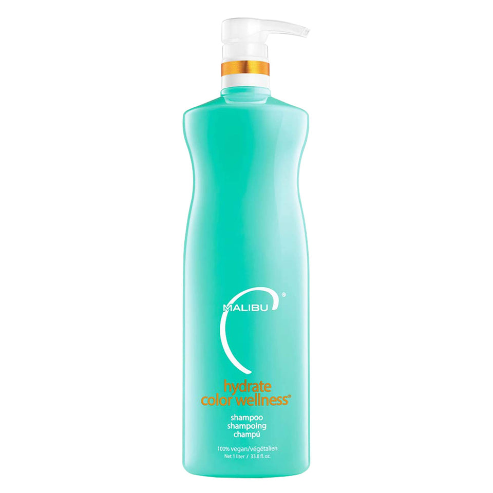 Malibu C front packaging showing bottle and benefits
