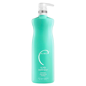 Malibu C front bottle view showing packaging and benefit of clear scalp care