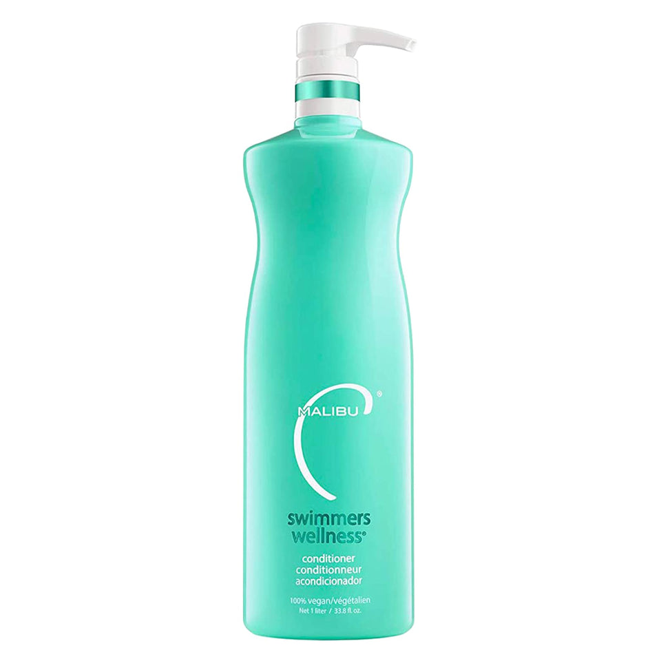 Malibu C front bottle view showing product and clear purpose