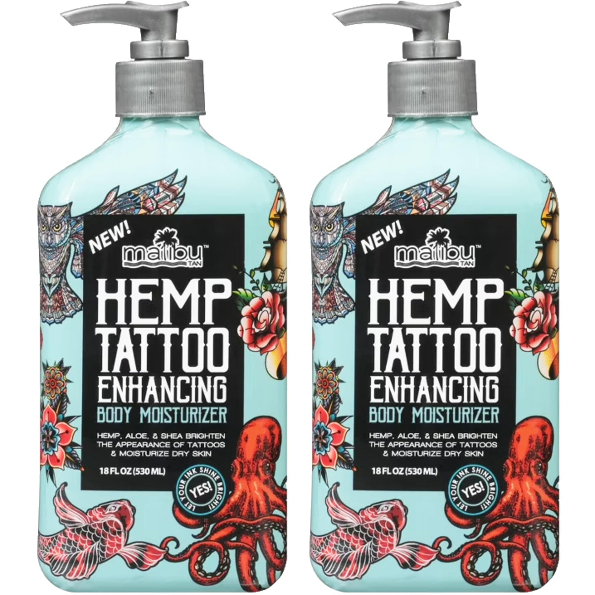 MalibuHemp Tan front packaging showing product label and benefits