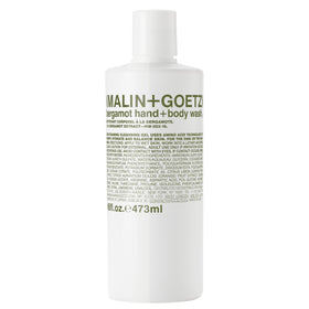 MALIN+GOETZ front bottle showing sleek packaging and easy dispensing benefit