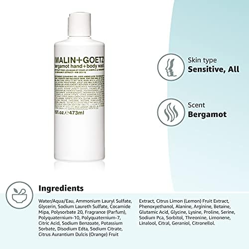 MALIN+GOETZ clear gel texture close-up demonstrating gentle hydration