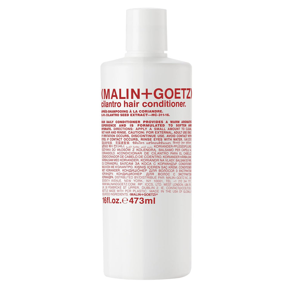 MALIN+GOETZ bottle front view showing brand and everyday hydration benefit