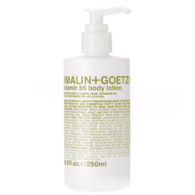 MALIN+GOETZ front pump bottle showing size and label for easy dispensing