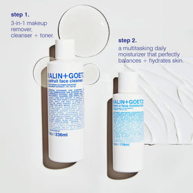 MALIN+GOETZ 8 fl oz bottle next to common object to show scale