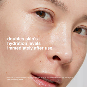 MALIN+GOETZ ingredient label close-up listing key hydrating elements