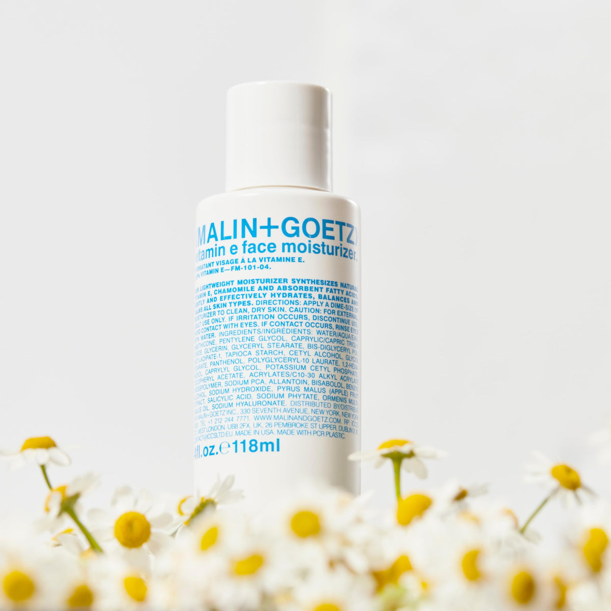 MALIN+GOETZ moisturizer in morning routine setting for everyday use