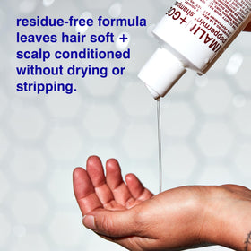 MALIN+GOETZ peppermint leaf ingredient close-up signaling cooling refreshment
