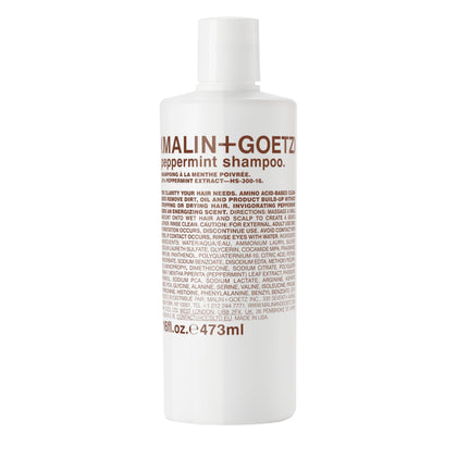 MALIN+GOETZ front bottle showing clean design and daily clarifying benefit