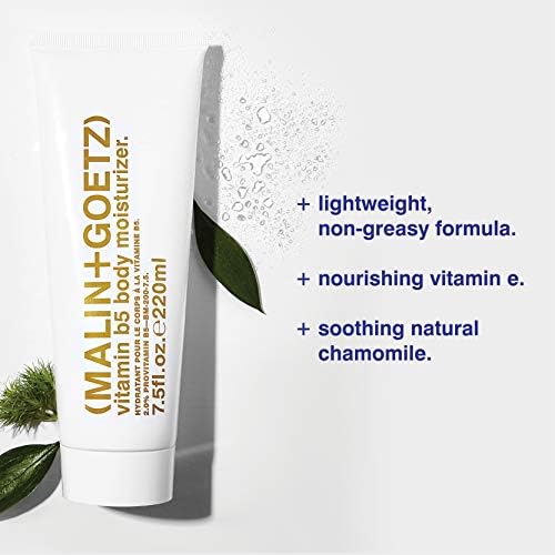 MALIN+GOETZ applied on arm demonstrating instant non-greasy hydration