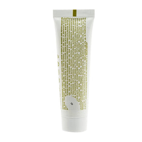 MALIN+GOETZ hand treatment in use on hands demonstrating softening of cuticles and convenient travel-sized tube benefit