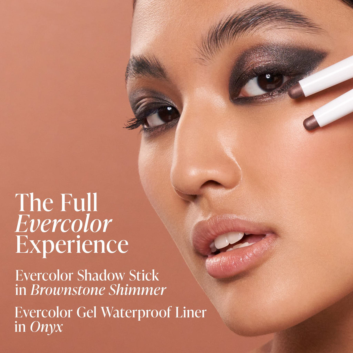 Mally Beauty eyeliner being applied on model eye for defined, smudge-resistant look
