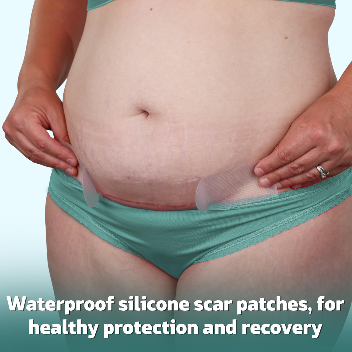 Mama & Wish disposable underwear stack high-rise fit to protect incision