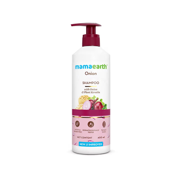 Mamaearth front packaging showing bottle and product name for clear identification